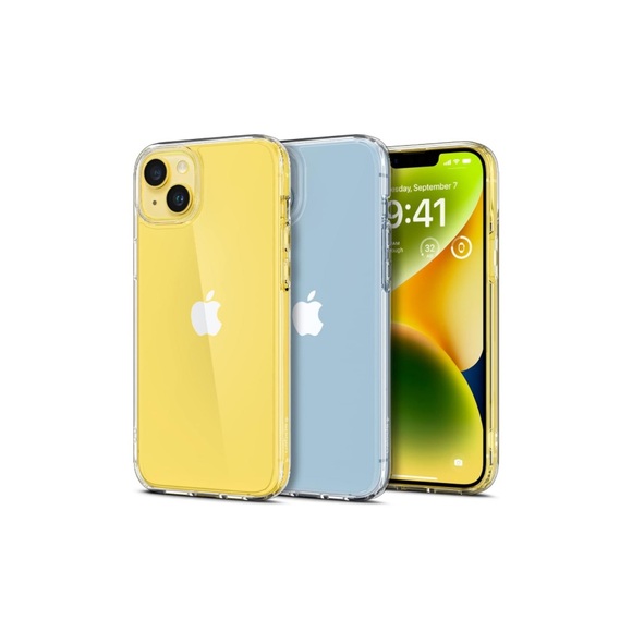 • Spigen • Ultra Hybrid iPhone 14 Case + attached Popsocket - Picture 1 of 13